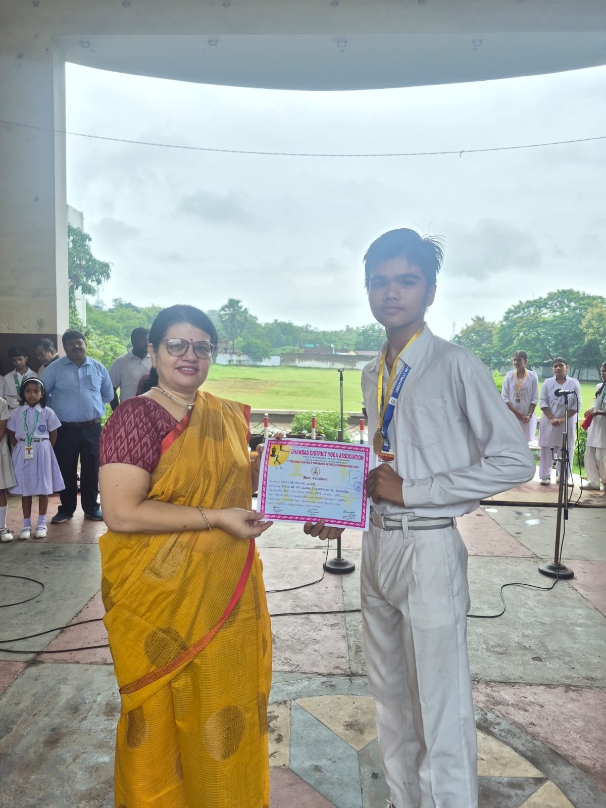 Won overall 2nd.position in Dhanbad District Yoga Championship-2026.