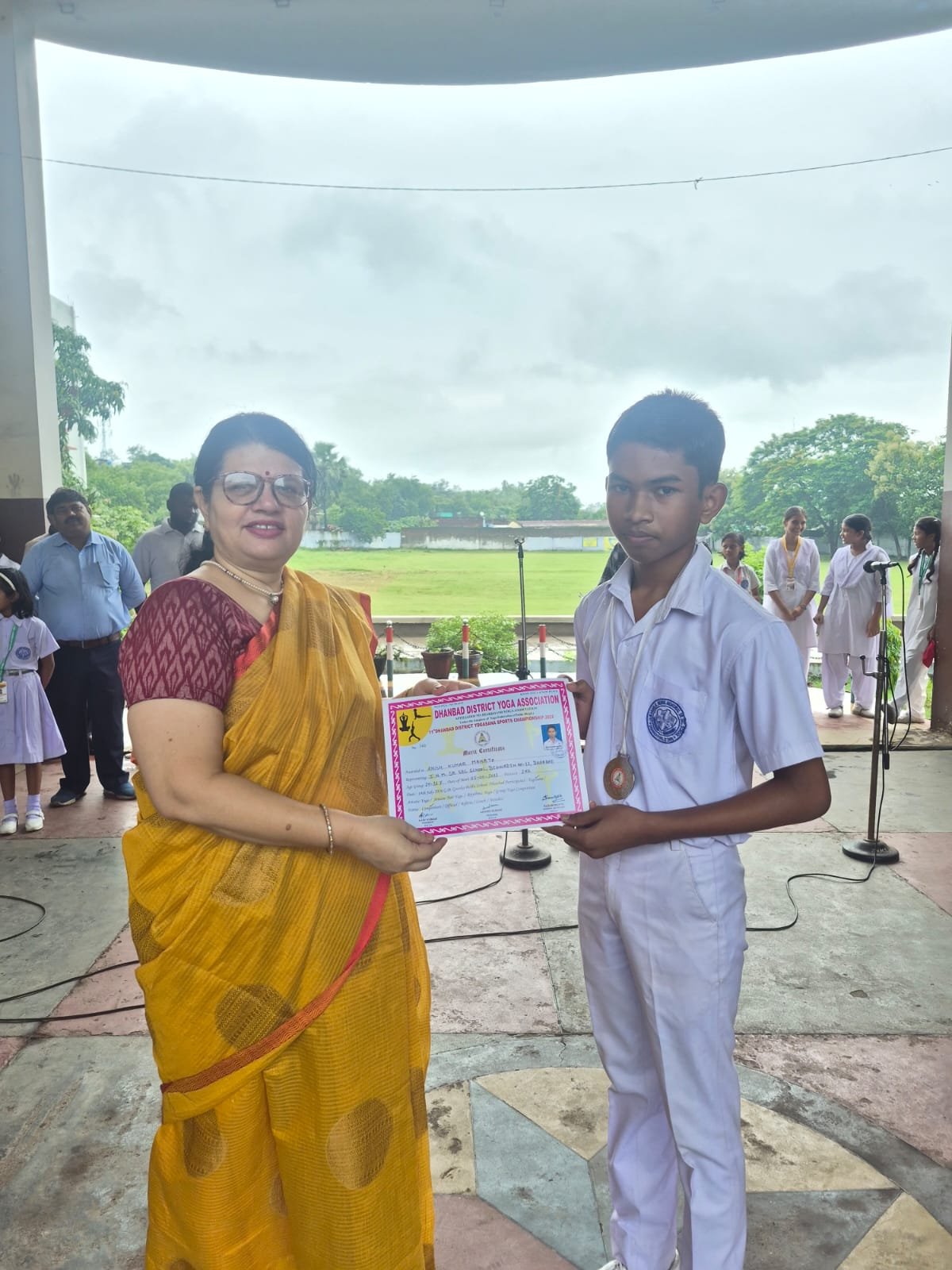Won overall 2nd.position in Dhanbad District Yoga Championship-2026.